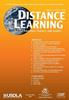 The Distance Learning - Volume 15 Issue 2 2018 Book