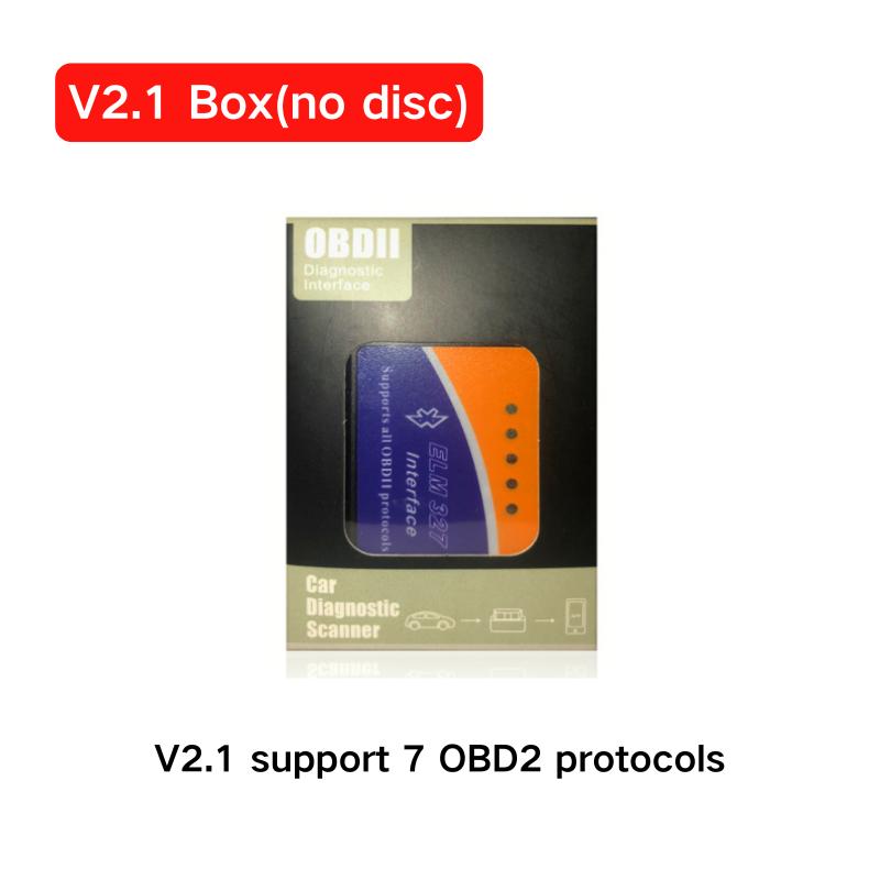 Bluetooth ELM327 OBD2 Code Reader Scanner V1.5/V2.1 Car Diagnostic Tools For Android/iOS/Windows 16PIN Interface Automotive