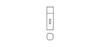 Susa Manufacturing Co., Ltd. Wooden Handle HammerMallet, Osho Burikiya Hammer, 24mm