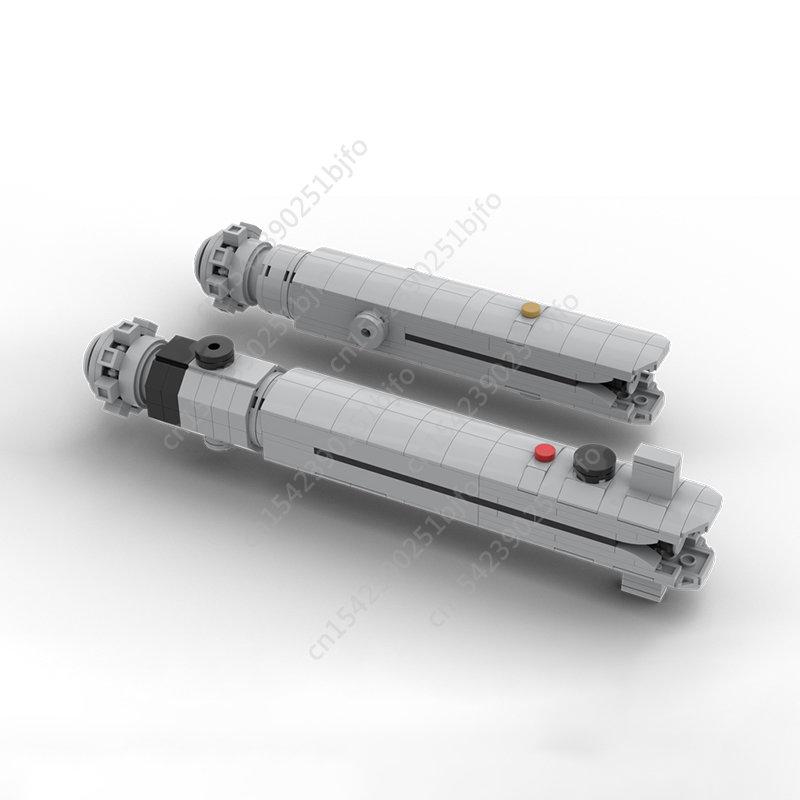 Moc Space War Lightsabered Series Classic Movie Military Weapon Building Block Assembly Model MOC-88159 Bricks Toy Children Gift