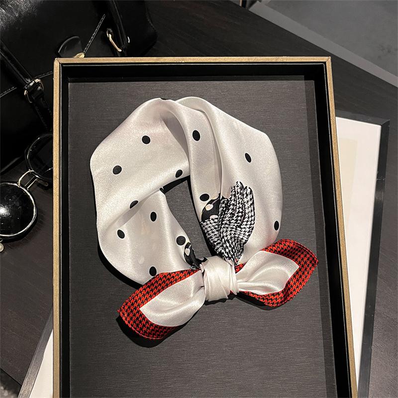 

100% Шелковый платок бандана женский с цветочным узором квадратные шарфы обертывание косынка тутовый шелк повязка на голову хиджаб шаль обертывание ручки сумки галстук 53x53cm