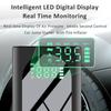 Portable Air Compressor Electric Car Pump Automatic Motorcycle Tire Inflator Digital Pressure Gauge Detect with LED Lamp