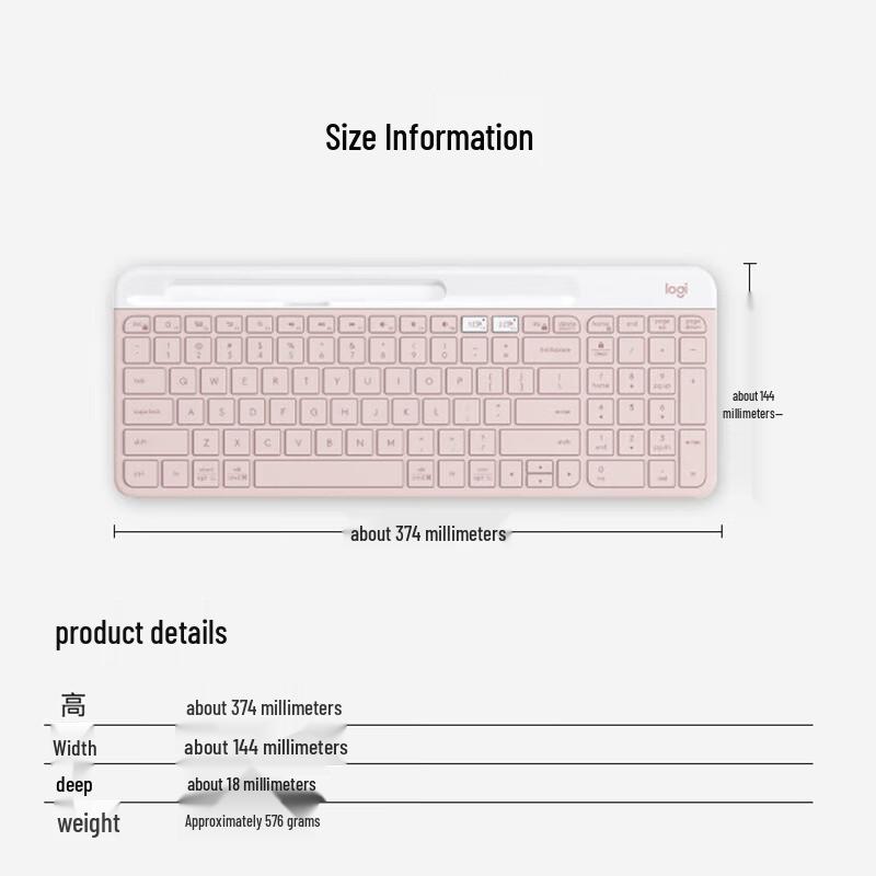 Logitech K580 Multi-Device Wireless Keyboard