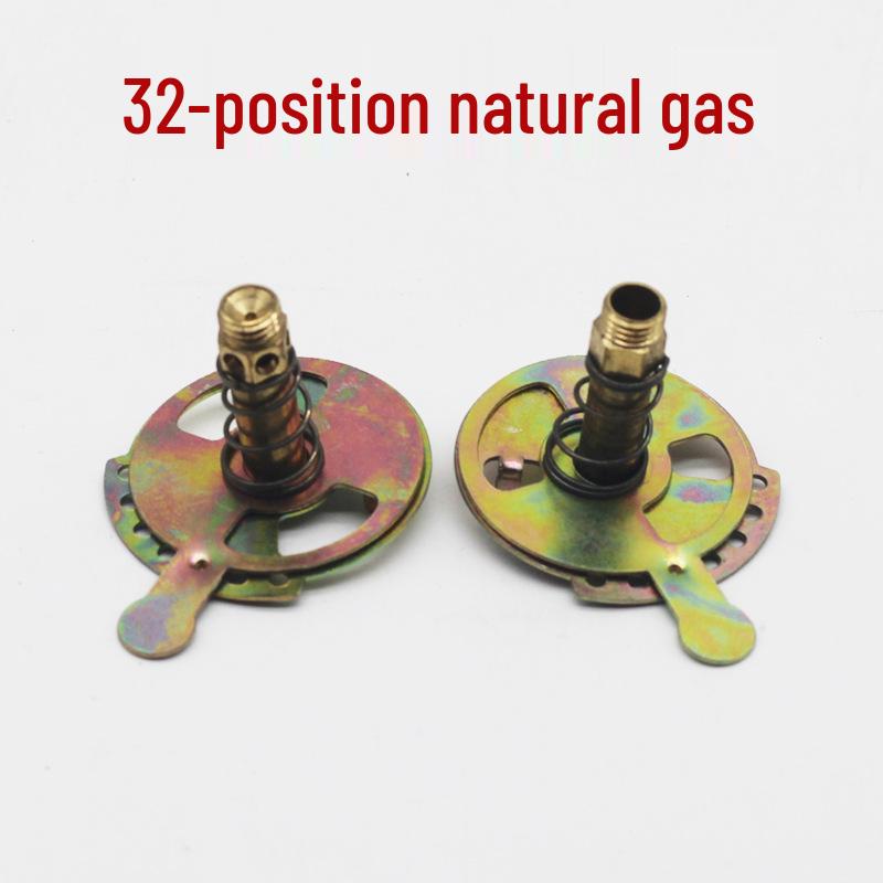 Gas Stove Accessory Kit: Liquefied To Natural Gas Conversion Nozzle, Positioning Copper Air Damper, Universal Ignition Nozzle
