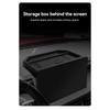 Black Console Storage Box Magnetic Closure Flip Cover Design Expandable Compartment For Maverick Center Console