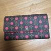 Used Monogram Cherry Trifold Wallet