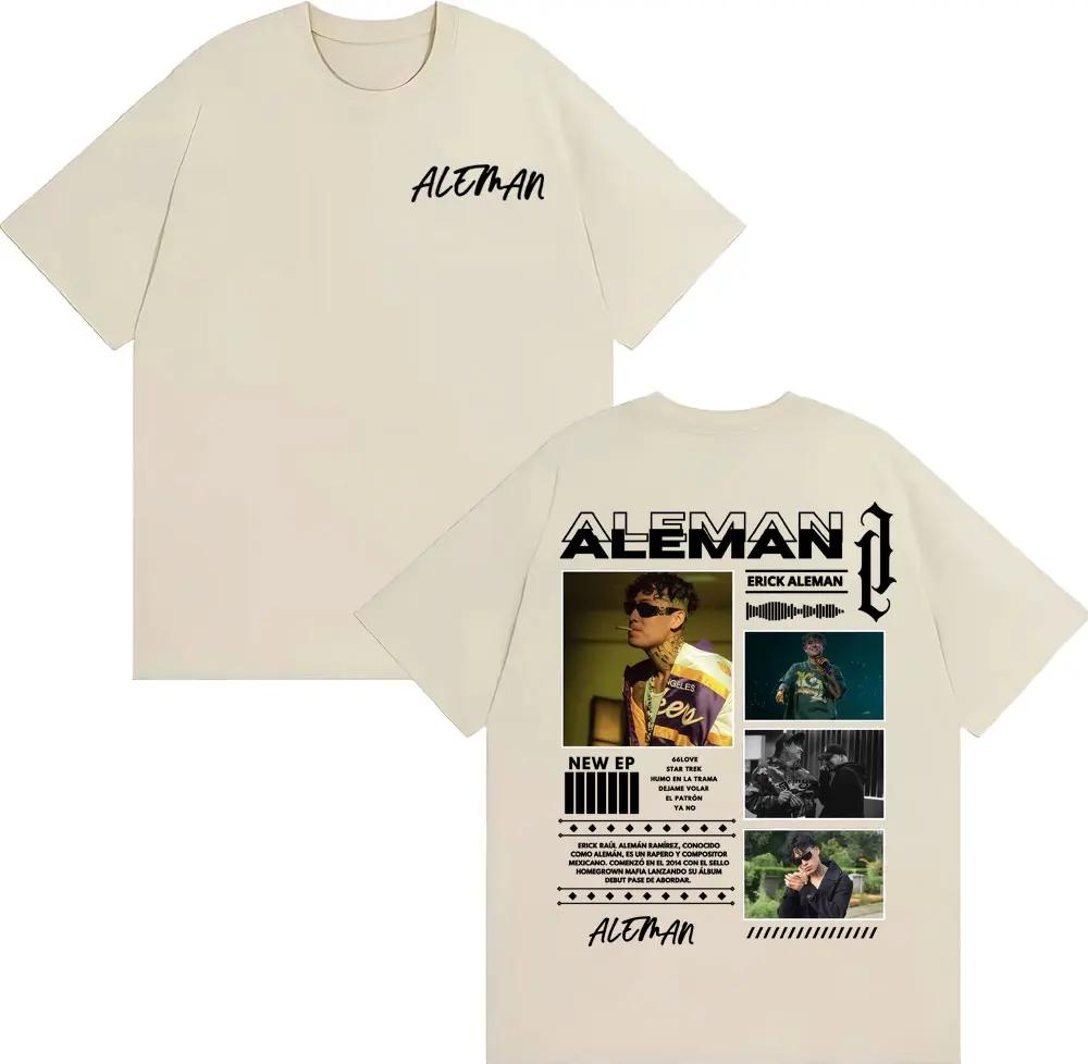 

Rapper Erick AleUnisex Album 2026 Tour T Shirts Unisexs Clothing Harajuku Streetwear Hip Hop Tshirts Cotton Casual Oversized Tshirt S