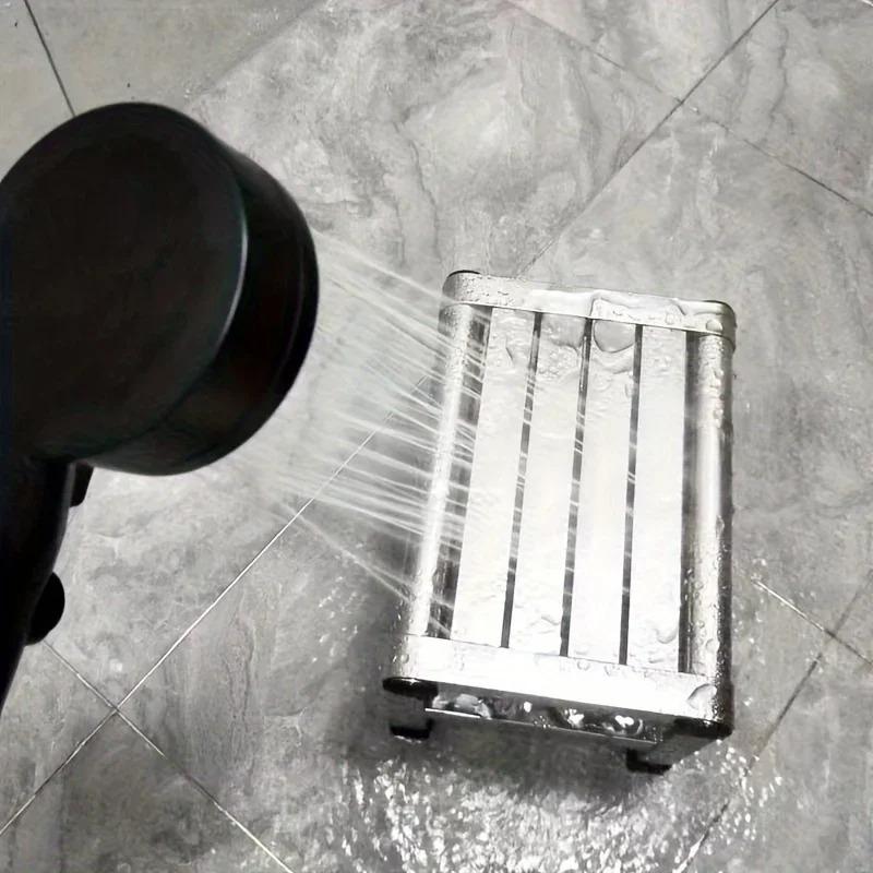 1Pc Multi-purpose Stainless Steel Stool - Durable Thick & Sturdy Stool, Ideal for Living Room, Bathroom, Kitchen and Corridors
