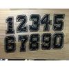Tri Mishki HZX1185# Artistic Font Race Number Decals Car Sticker Funny Vinyl Decals Motorcycle Accessories Stickers