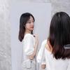 Self-Adhesive Mirror Sticker, 20 × 40 Inch Soft Glass Mirror, for Glass Doors & Home Use, Full-Length Instagram-Style Bedroom Reflective Film