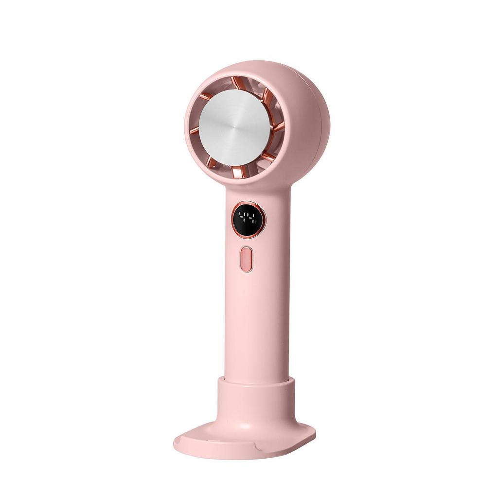 Portable Handheld Fan with Refrigeration Mode, 2000mAh Battery Operated Rechargeable USB Fan,3 Speed Cold Wind Hand Fan