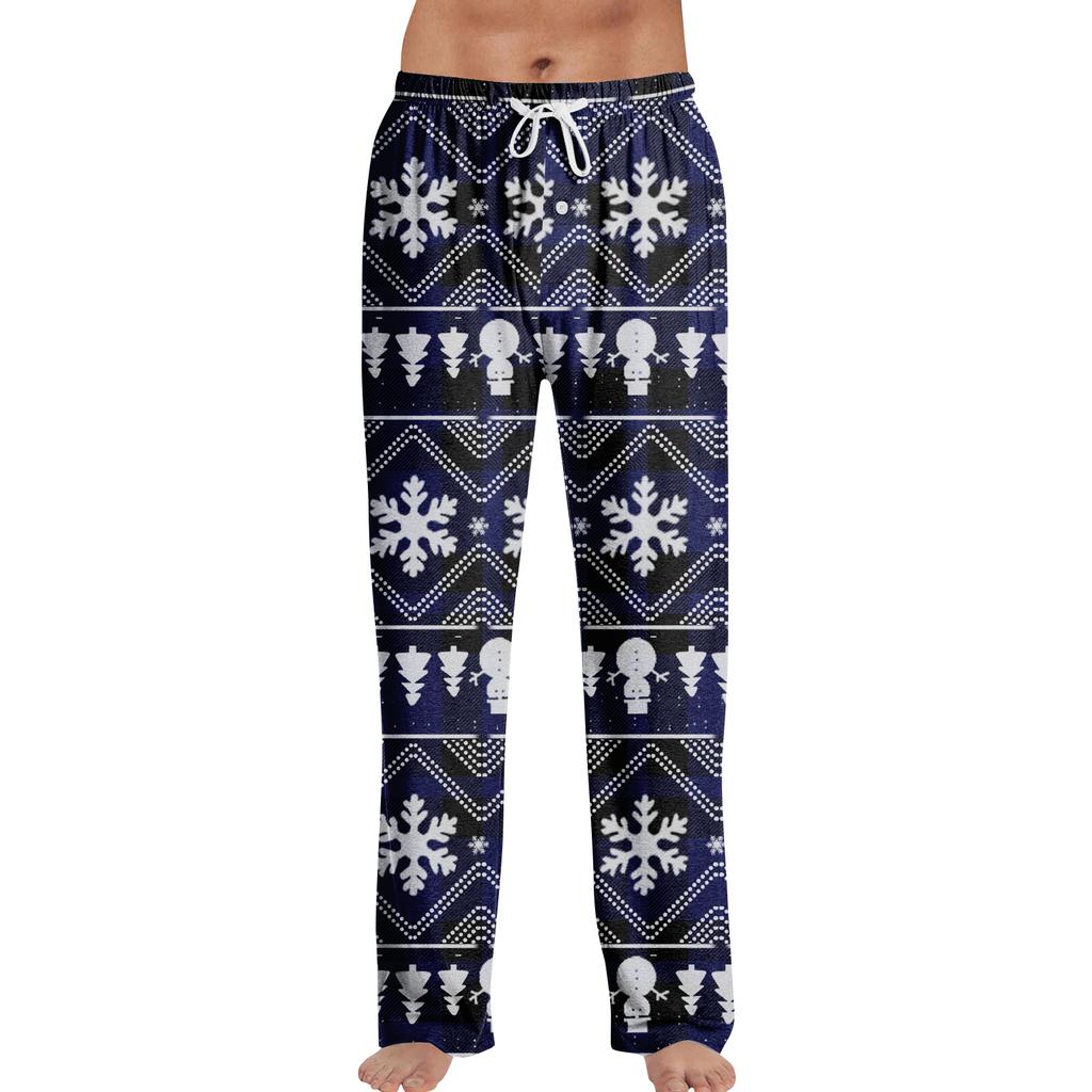 Anime Pajama Pants Sleepwear Casual Drawstring Elastic Waist Pants Comfy Straight Yoga Loose Trousers