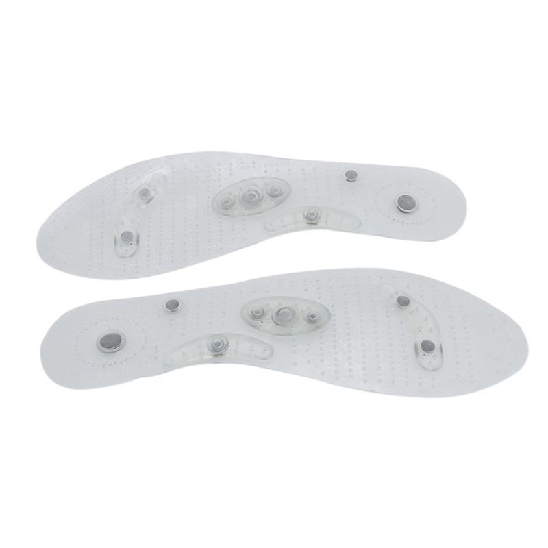 1 Paar PVC Magnetfeldtherapie Massage Einlegesohle Fuß Akupunkturpunkt Einlegesohlen Memory Foam Sohle Männer Frauen Beinmüdigkeit Linderung Schuh