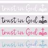 New Arrival: Trust In God Car Rearview Mirror Easter Blessing Stickers