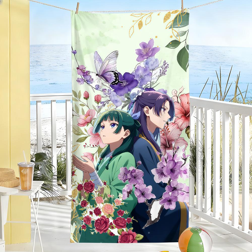 Das A-Apothecary D-Diaries Anime Handtuch Trocknendes Badetuch Anwendbar für Leichtes Schwimmen Camping Yoga Strand Aus