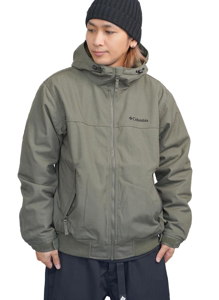 Columbia Jacket Yttertøy Mountain Parka Fleece Fôr Ermefyll Utendørs Merke Peat Moss 2XL Herre (213)