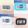 Pink Cartoon Student Timer Alarm Clock With Lcd Display Calendar Night Light For Kids