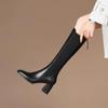 Fashion Knee Thigh High Sock Boots Women Winter Sexy Boot New Women's Long Shoes for Women Elegant Autumn High Boots Wedges Elastic Hot