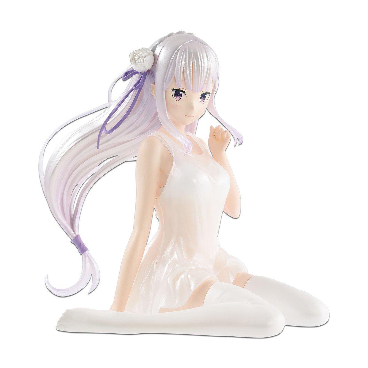 Ichiban Kuji Premium ReZero -Starting Life in Another World- -It s Summer! It s the Sea! Another World Summon!- Award A Emilia Premium Figure