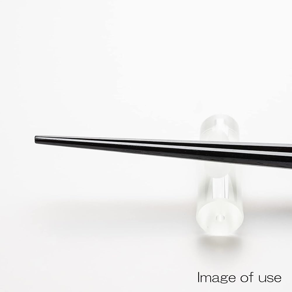 Hashikura Matsukan Premium Natural Wood Chopsticks 23.5cm Octagonal Black Ebony Made In Japan