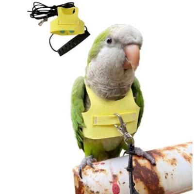 Isırık Önleyici Kuş Uçuş Giysisi Dış Mekan Aktiviteleri Tasmalı Ayarlanabilir Kuş Uçuş Koşum Yeleği Papağan