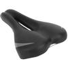 PU Leather Hollow Bicycle Saddle Folding Breathable Mountain Bike Cycling Seat CushionBlack
