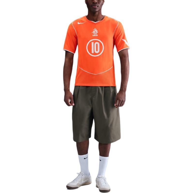 Nike x Ruud van Nistelrooy Netherlands 2004 Total 90 Reissue Jersey Orange Black Men s IF2942-819 S