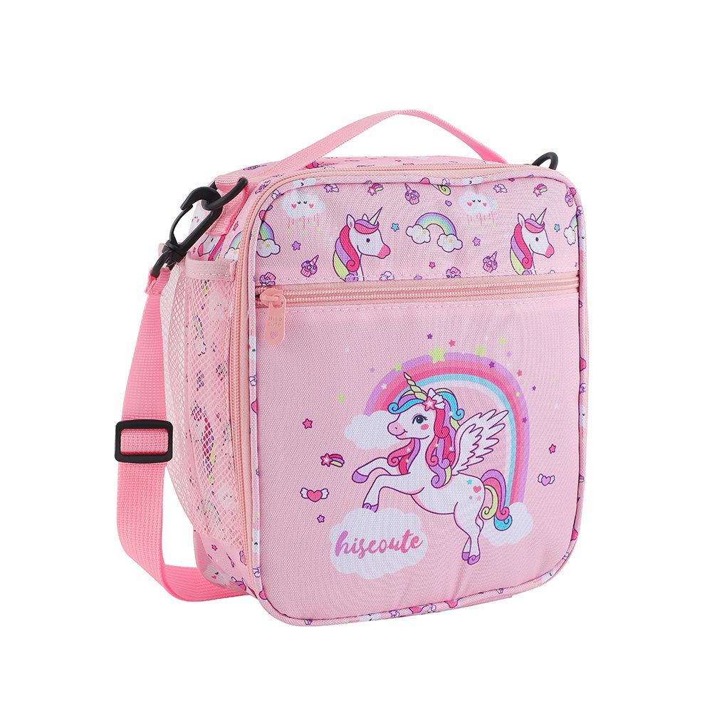 Sac Isotherme Licorne Pour Repas Enfants - Petit Sac Lunch Box étanche Et Pliable - Garde Au Chaud Et Au Froid - Idéal école Et Bureau
