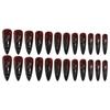 European and American Halloween Wearing Nail Long Pointed Type Sweet Cool Spice Girl Dark Fake Nails Removable Nail Wear Nail Piece