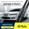 Mazda 6 Silent Frameless Front Wiper Blade with Original Rubber Strip