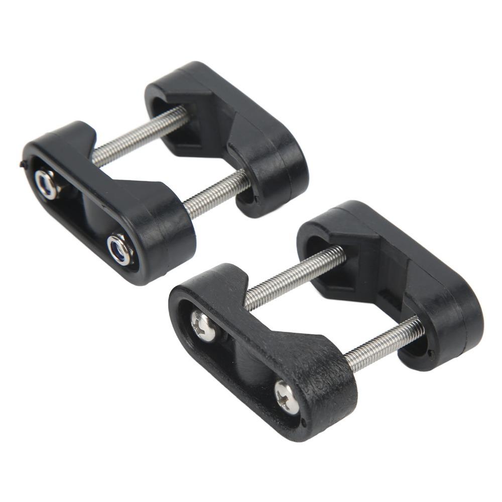 2PCS Corrosion Resistant Boat Rail Mount Brackets for 22 To 25mm(7/8in To 1in) Tube for Yacht