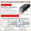Rongyu Self-Adhesive Door & Window Sealing Strip