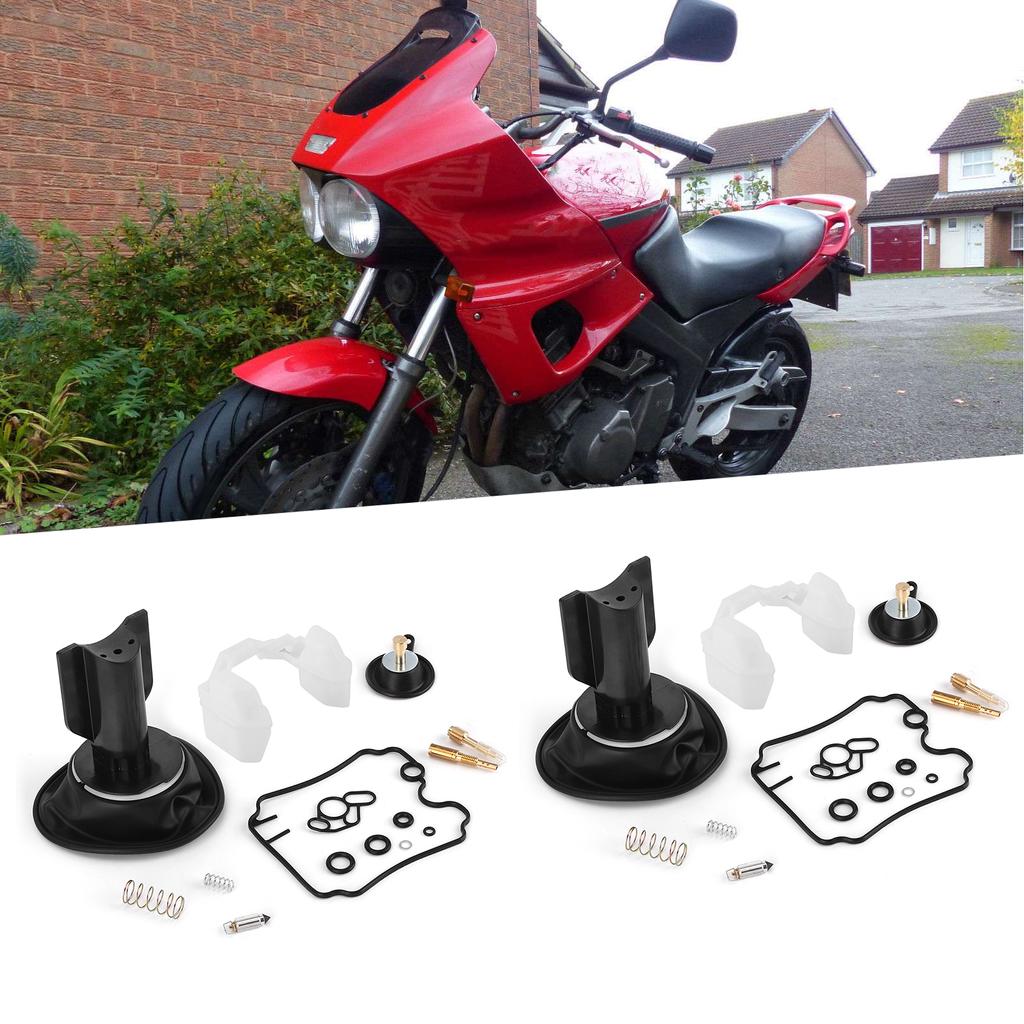 2 Set Carburetor Carb Rebuild Kit Accessories Fit for Yamaha TDM 850TDM 850NXTZ 750HXTZ 750R