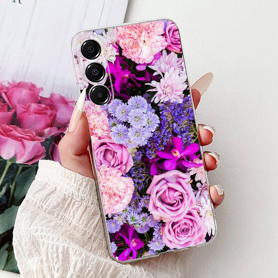 For Samsung Galaxy A17 5G Case SM-A176B Cute Cat Painted Cover 6.7'' Soft Silicone Case For Samsung A17 A 17 GalaxyA17 5G Fundas