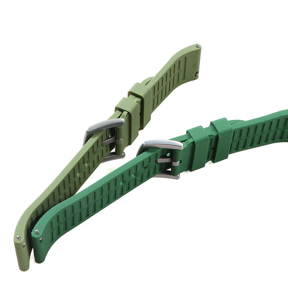 20mm 22mm Řemínek k hodinkám Rychloupínací Prémiový silikonový gumový řemínek k hodinkám Řemínek k hodinkám Náhradní řemínek k hodinkám pro Omega