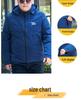2026 Men's Plus Size Loose-Fit White Duck Down Winter Jacket - Extra Large Short Coat