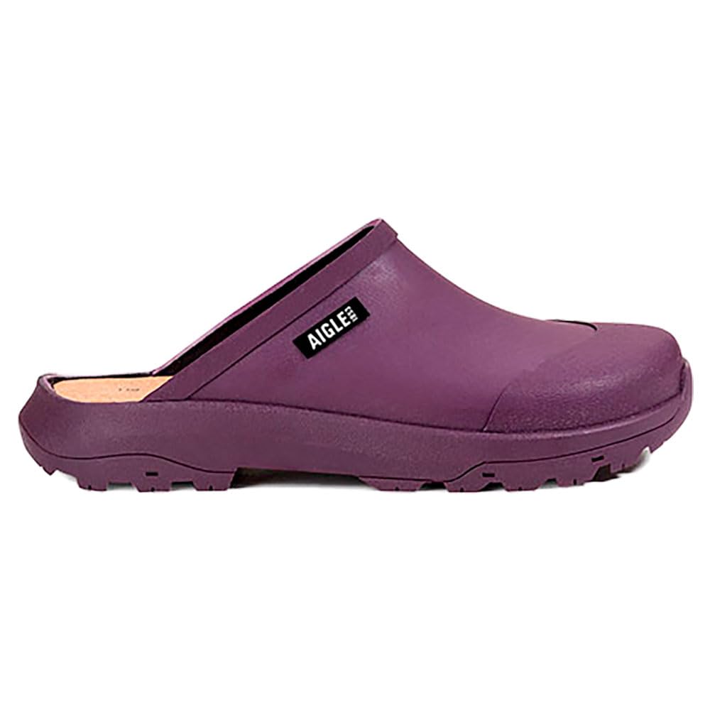 Aigle Korey Clog Rain Boots Wine Red [Official]