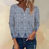 Women's Long Sleeve Button Down T Shirts V Neck Casual Tunic Tops Women Casual Tops