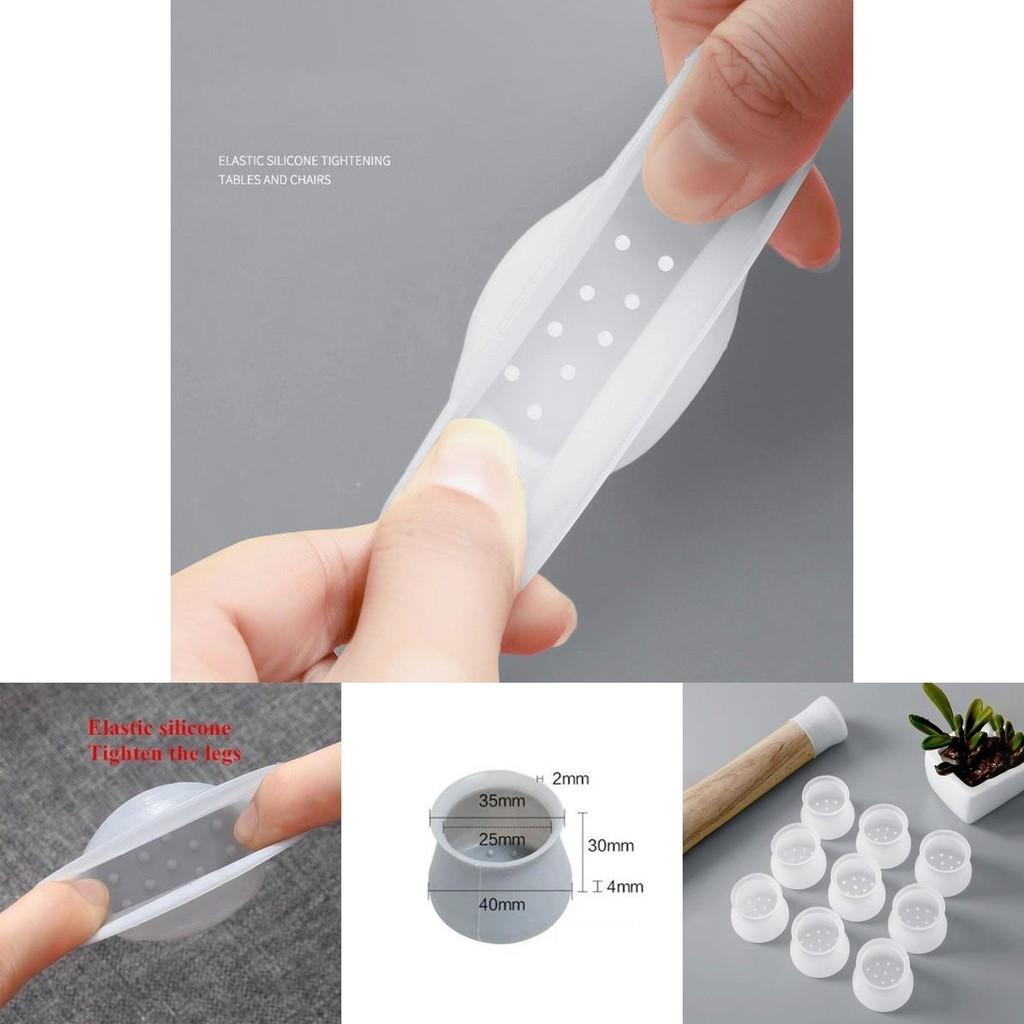 Durable Tpr Table Foot Cover With Anti-slip Silent Thickened Chair Leg Cap Floor Protector