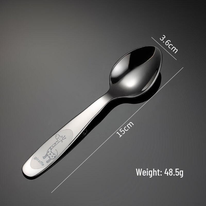 

Qianxing 304 Stainless Steel Kids Deer Spoon Set