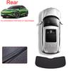Car Black Window Privacy Sunshade For DONGFENG FORTHING S7 2024-2026 Anti-UV Heat Insulation Protect Cover Interior Accessory