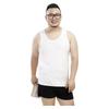 Hengyuanxiang Enlarged Cotton Undershirt for Men Loose-Fitting Extra Large Size Athletic Tank Top