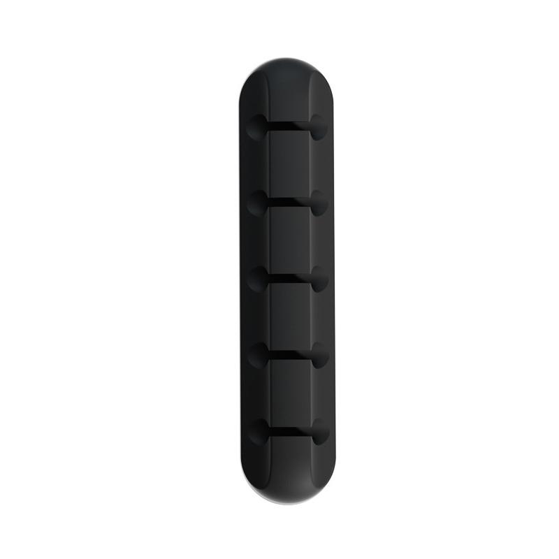 Kabelorganisering Lederholder Fleksibel Usb-kabeloppruller Ryddig silikonklemmer for mus Tastatur Øretelefonbeskytter