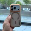 Luxury Matte Translucent Barcode Shell For 18 Pro Max Air 17 Pro 16 15 14 13 12 Wireless Charge Ultra-thin Protect Cover