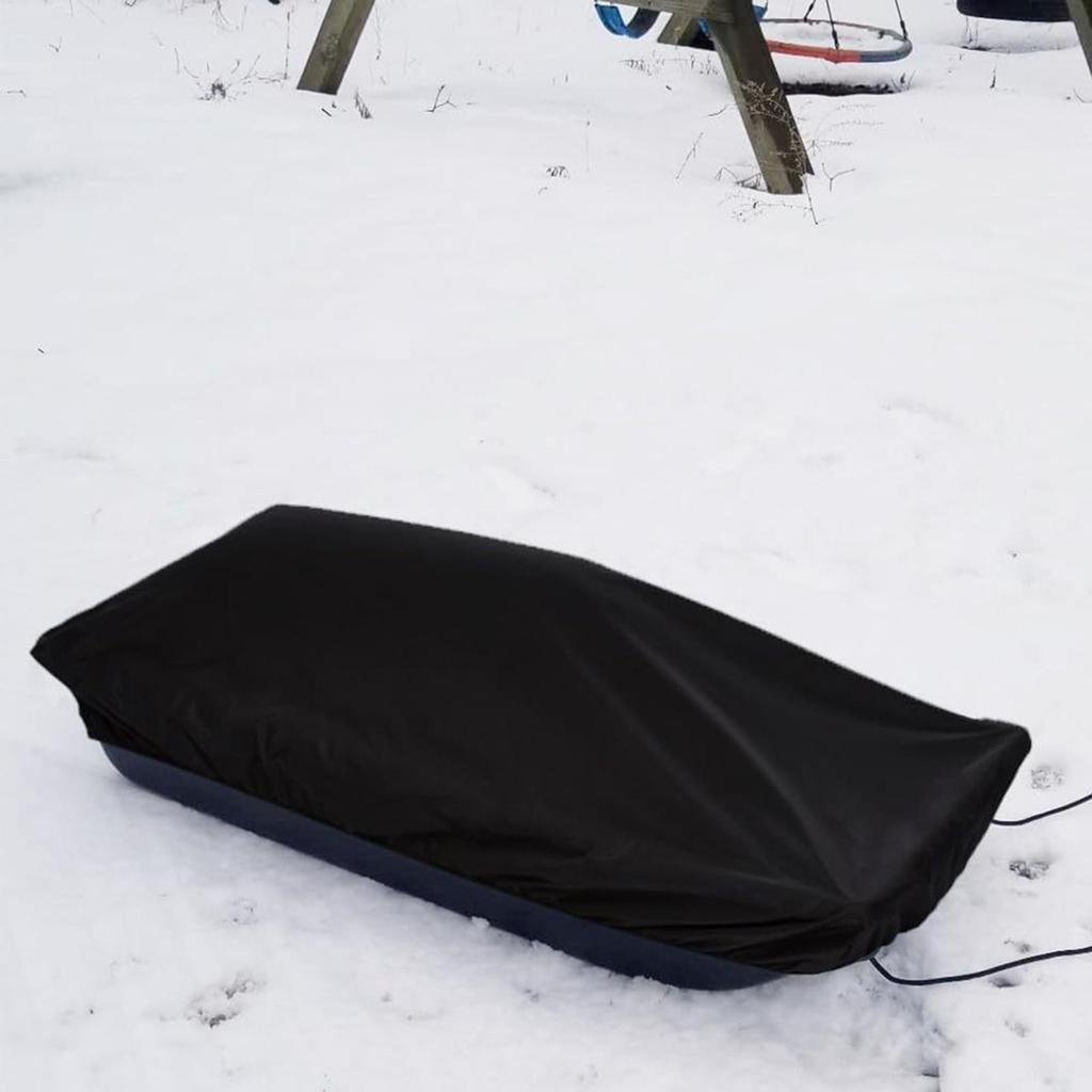 Sled Covers Waterproof Foldable Protector 60.24x24.02x8.27in Oxford Ice Fishing Accessories With Elastic Bands For Winter
