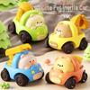 Children's Mini Inertia Car Set - Durable, Anti-Fall Toy for Boys