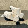 Schöne Herbst- und Winter-Neue Ballettschuhe im Puffy-Stil, flache Sohle, lässige Moral-Trainingsschuhe B