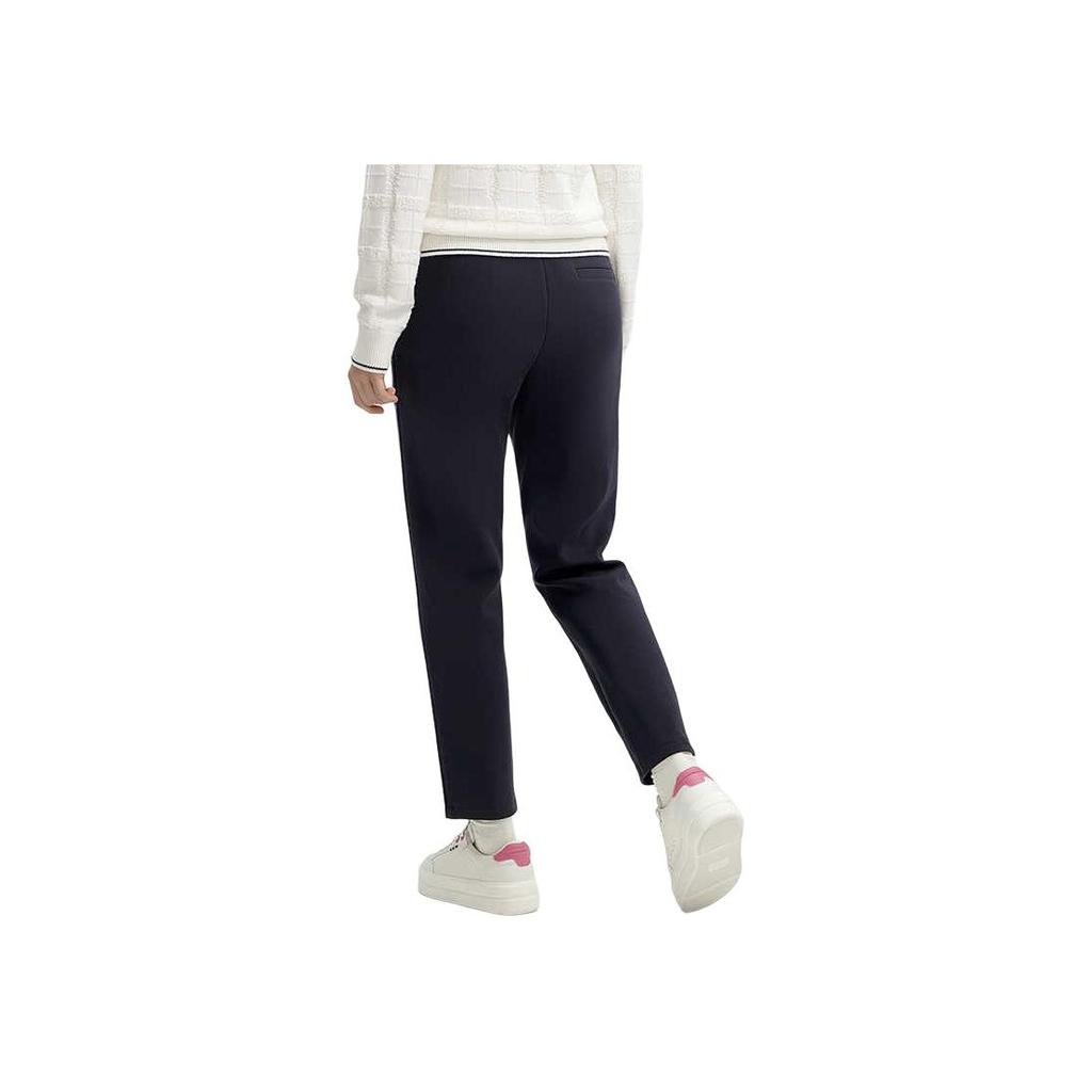 New FILA Knitted Sweatpants Women's Legend Blue F11W411608F-NV