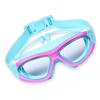 Children Swimming Goggles Clear View Eye Wear Swim Glasses with Ear Plug for Boys Girls Rose Red