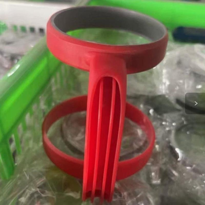 Car Cup Holder Double Loop Handle 30oz Non-slip Base Fits Thermos Ice Bullion Cups for Daily Car Travel